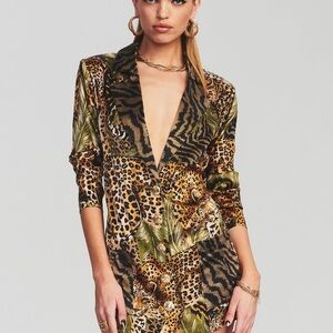 Retrofête BLAKE SILK BLAZER originally $495